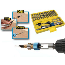 Load image into Gallery viewer, 20PCS/SET HALF TIME DRILL DRIVER MULTI SCREWDRIVER